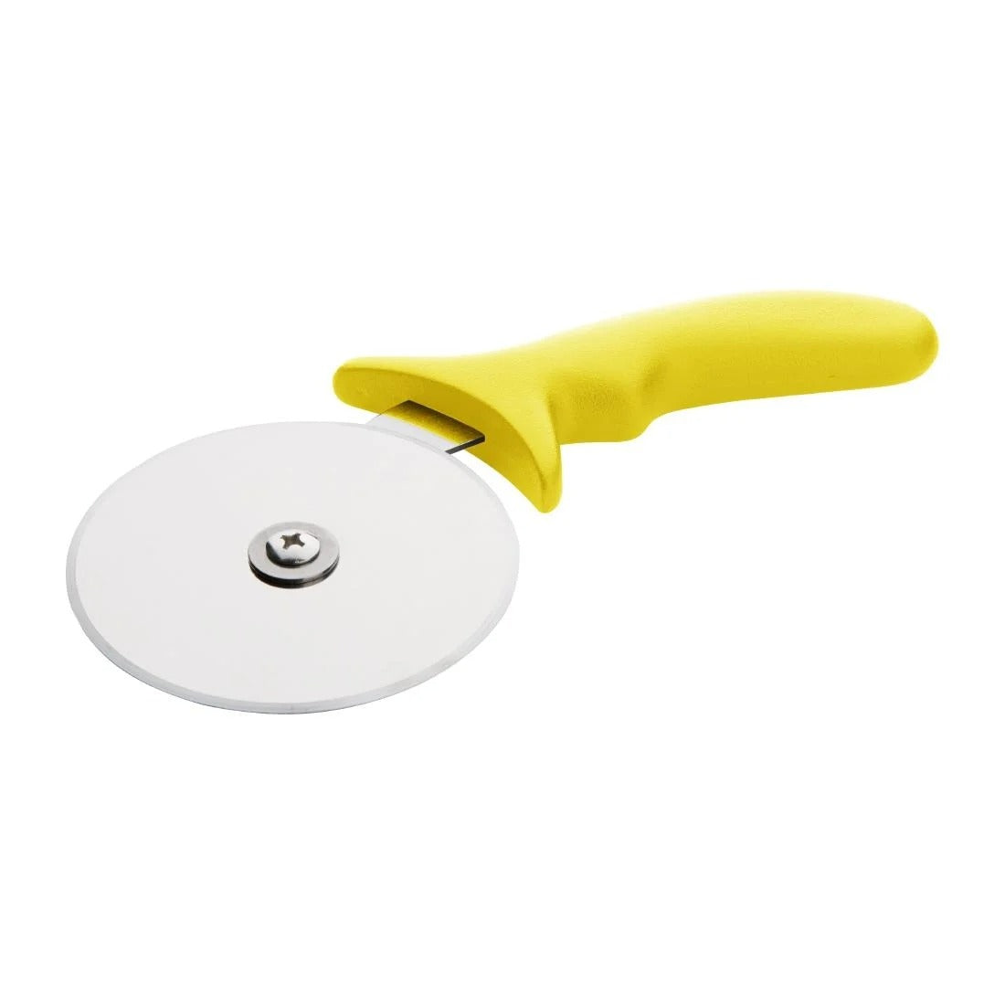 5 inch yellow Commercial Pizza Cutter Wheel / Slicer