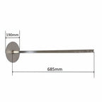 Doner Kebab Holder Sleeve Stainless Steel Fits Over Archway Skewer