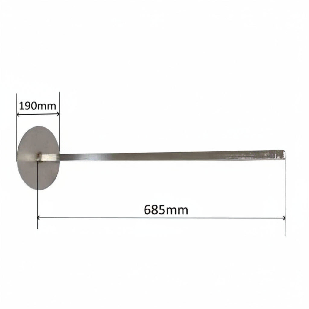 Doner Kebab Holder Sleeve Stainless Steel Fits Over Archway Skewer