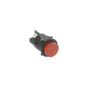 Red Round Latching Push Button 2 Pole 16A 250V 25mm - Commercial Catering Equipment Spare