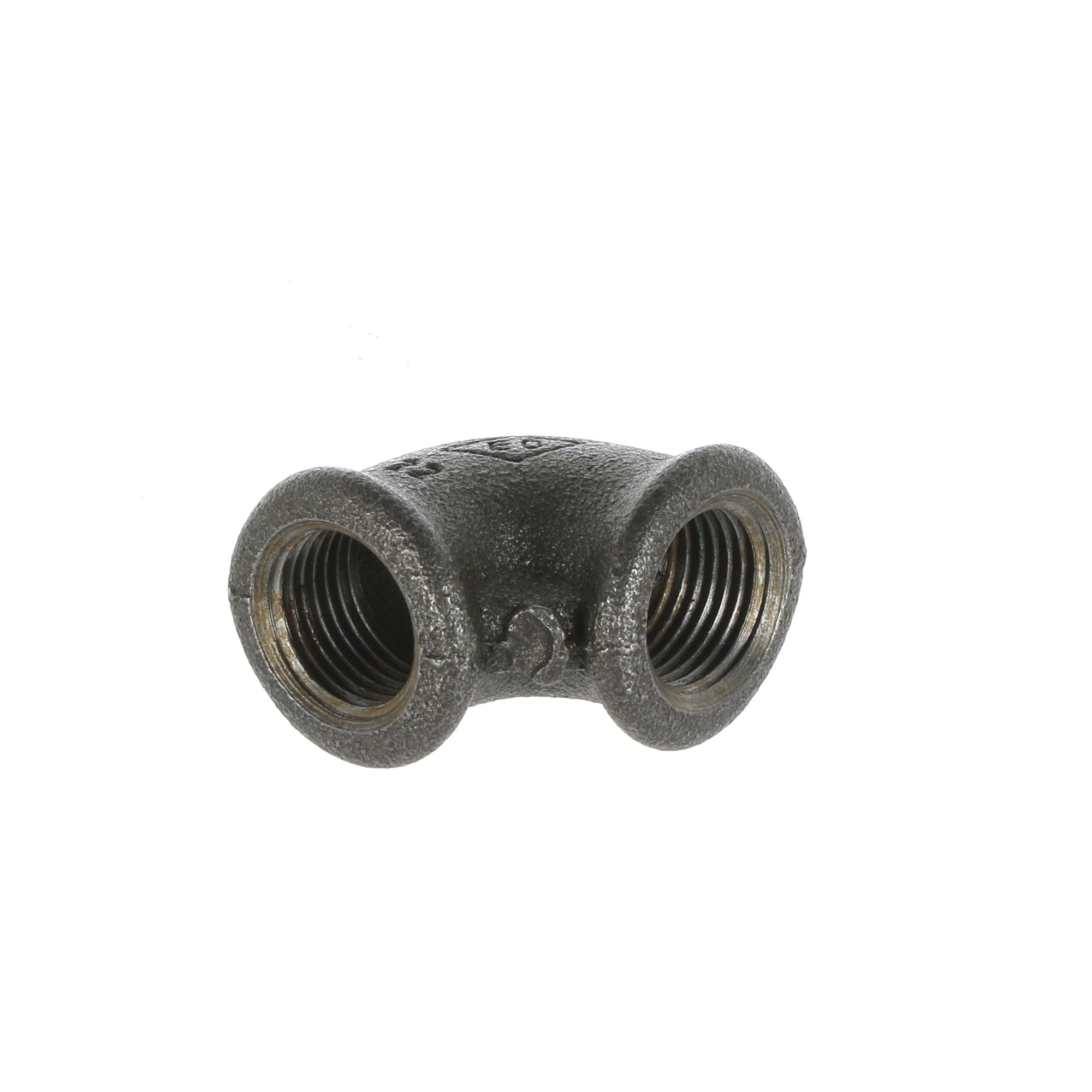 1/2 inch Black Iron 90 Degree Elbow F/F - BSP Gas Pipe Fitting for Commercial Catering