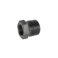 1/2 inch x 3/8 inch Black Iron Reducing Bush BSP Gas Pipe Fitting for Commercial Catering