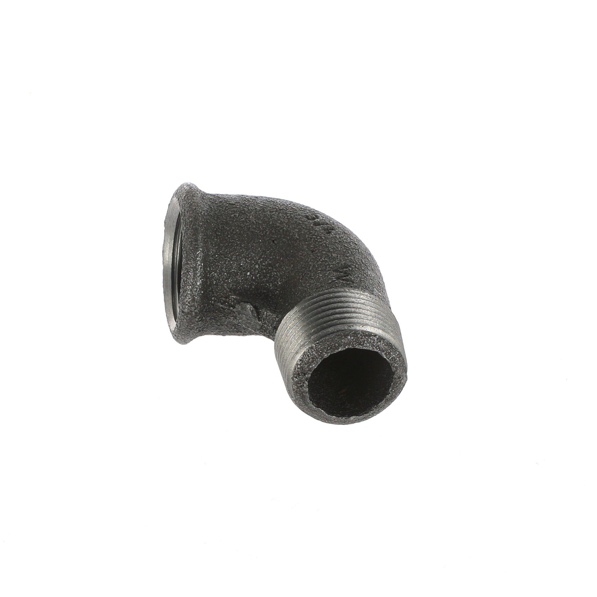 3/4 inch Black Iron 90 Degree Elbow M/F BSP Gas Pipe Fitting for Commercial Catering