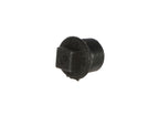 3/4 inch Black Iron Male Plug - BSP Gas Pipe Fitting for Commercial Catering