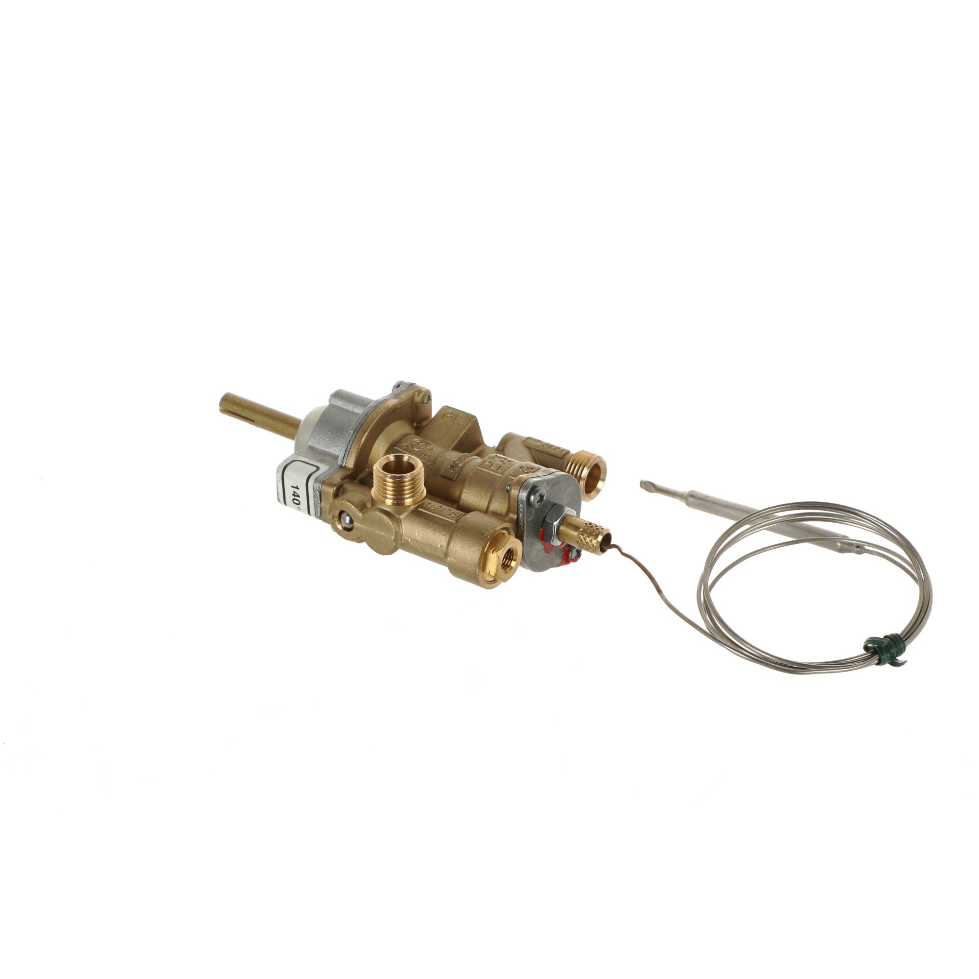 PEL 25ST Thermostatic Gas Valve - PTVS-1051 140-300C, M8x1 TC, 38/15mm above