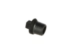 1/2 inch Black Iron Male Plug - BSP Gas Pipe Fitting for Commercial Catering