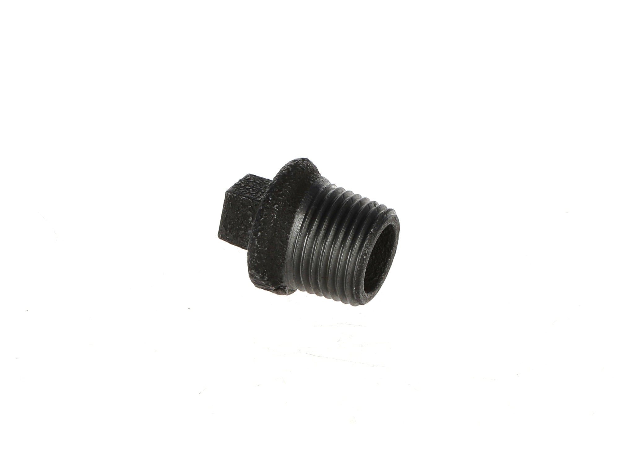 1/2 inch Black Iron Male Plug - BSP Gas Pipe Fitting for Commercial Catering