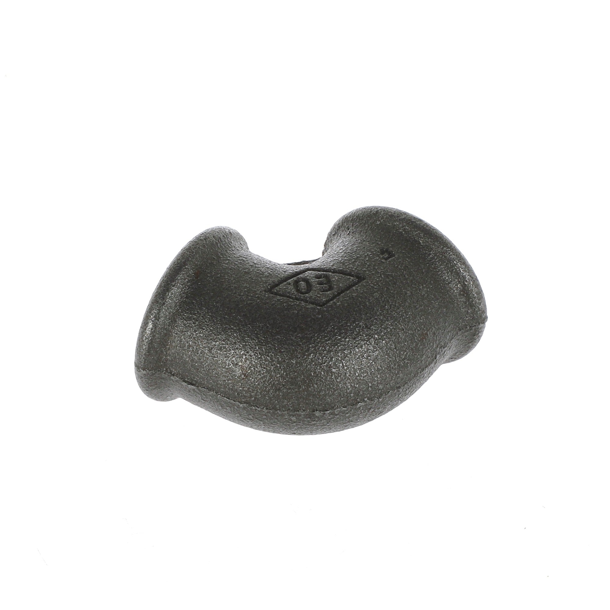3/4 inch Black Iron 90 Degree Elbow F/F - BSP Gas Pipe Fitting for Commercial Catering