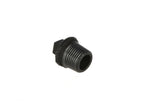 1/2 inch Black Iron Male Plug - BSP Gas Pipe Fitting for Commercial Catering