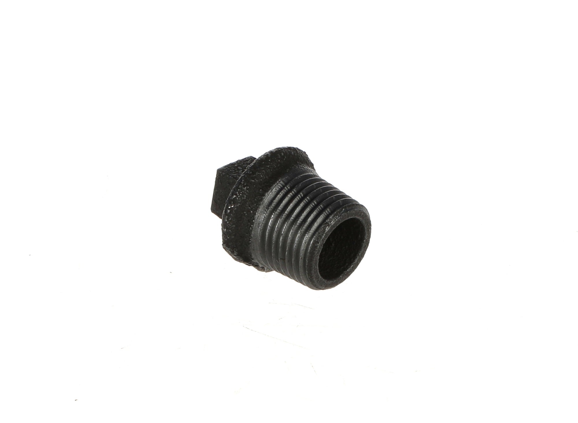 1/2 inch Black Iron Male Plug - BSP Gas Pipe Fitting for Commercial Catering