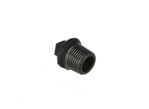 1/2 inch Black Iron Male Plug - BSP Gas Pipe Fitting for Commercial Catering