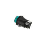 Green Round Latching Push Button 2 Pole 16A 250V 25mm - Commercial Catering Equipment Spare