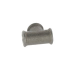 1/2 inch Black Iron Equal Tee - BSP Gas Pipe Fitting for Commercial Catering