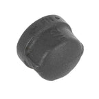 1/2 inch Black Iron Female Plug Cap - BSP Gas Pipe Fitting for Commercial Catering