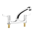 Twin Mixer Lever Deck Tap