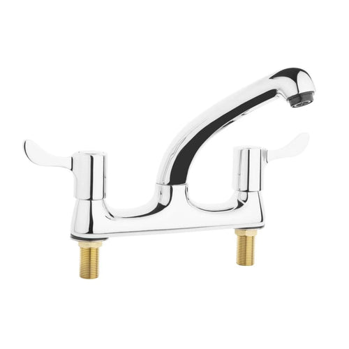 Twin Mixer Lever Deck Tap