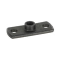 M10 Backplate - Black Iron Gas Pipe Clip Mounting Plate