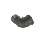 3/4 inch Black Iron 90 Degree Elbow M/F BSP Gas Pipe Fitting for Commercial Catering