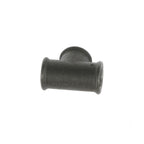 3/4 inch Black Iron Equal Tee - BSP Gas Pipe Fitting for Commercial Catering