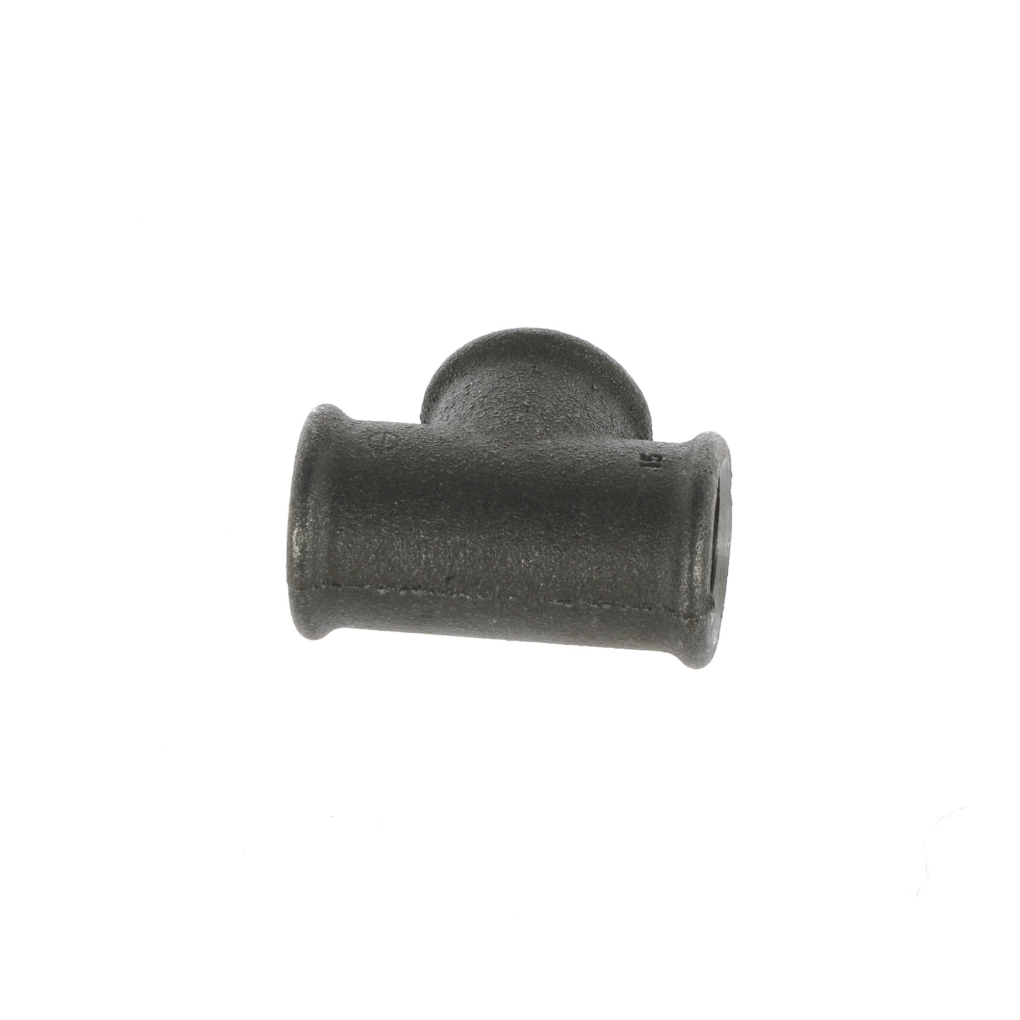 3/4 inch Black Iron Equal Tee - BSP Gas Pipe Fitting for Commercial Catering