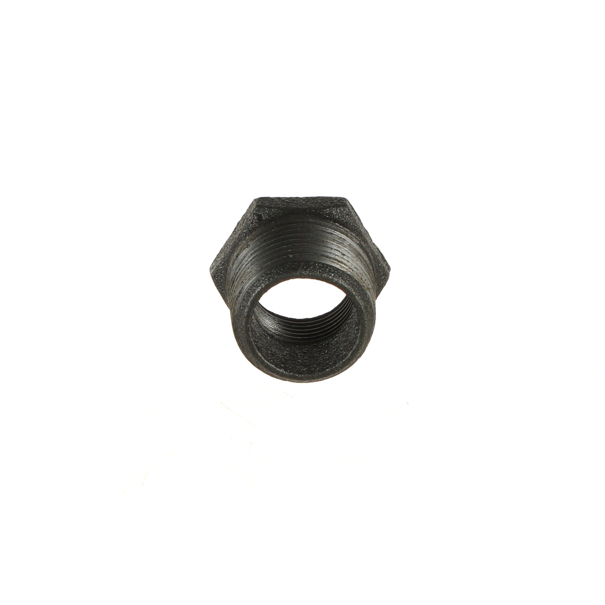 1 inch x 3/4 inch Black Iron Reducing Bush  BSP Gas Pipe Fitting for Commercial Catering