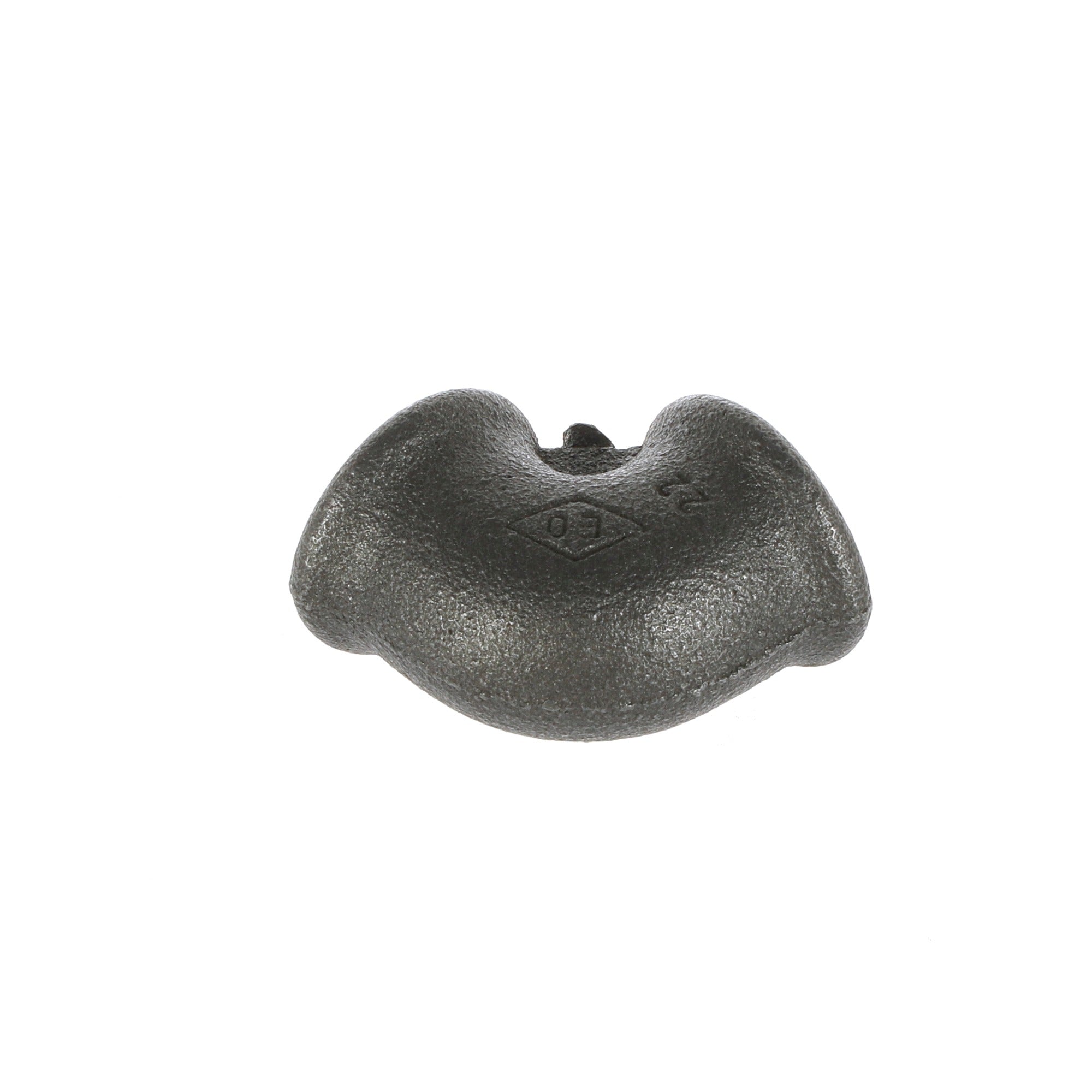 1/2 inch Black Iron 90 Degree Elbow F/F - BSP Gas Pipe Fitting for Commercial Catering