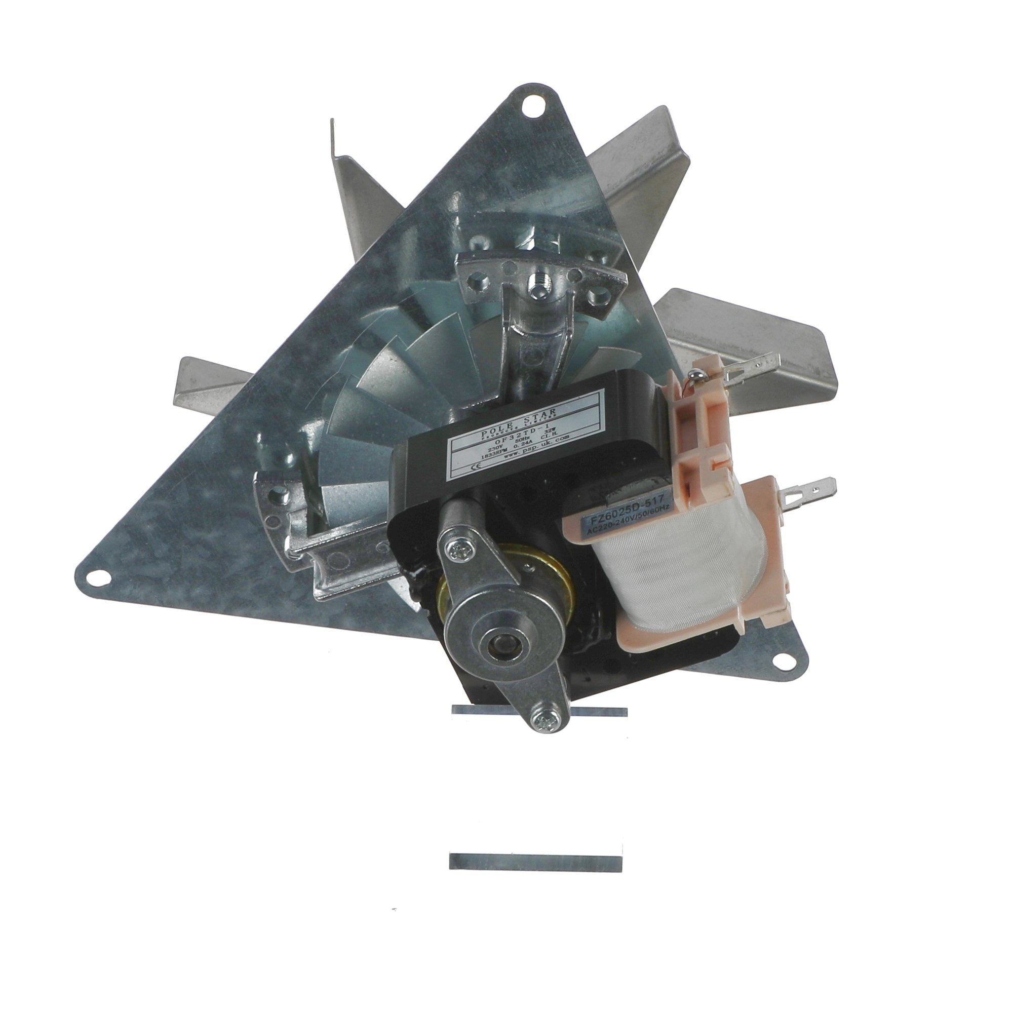 150mm Triangle Mount Fan Motor Assembly 32W 230V - Commercial Catering Equipment Spare