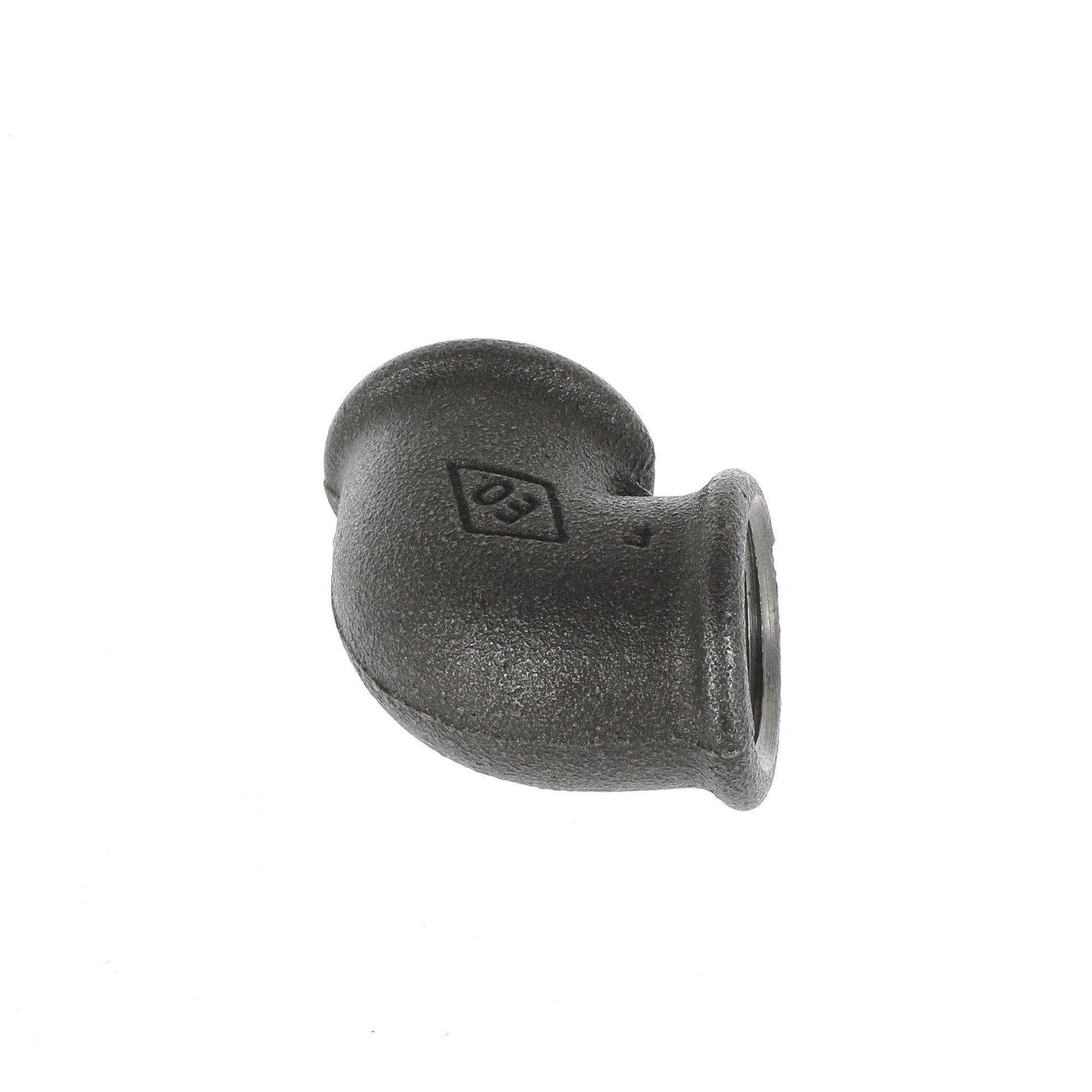 3/4 inch Black Iron 90 Degree Elbow F/F - BSP Gas Pipe Fitting for Commercial Catering