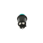 Green Round Latching Push Button 2 Pole 16A 250V 25mm - Commercial Catering Equipment Spare