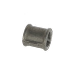 3/4 inch Black Iron Socket Coupler - BSP Gas Pipe Fitting for Commercial Catering