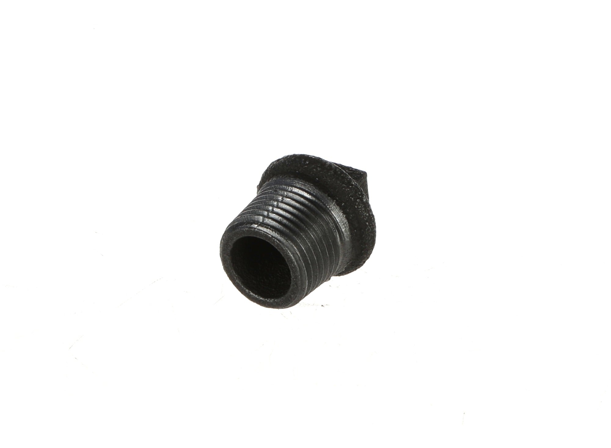 1/2 inch Black Iron Male Plug - BSP Gas Pipe Fitting for Commercial Catering