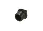 3/4 inch Black Iron Male Plug - BSP Gas Pipe Fitting for Commercial Catering