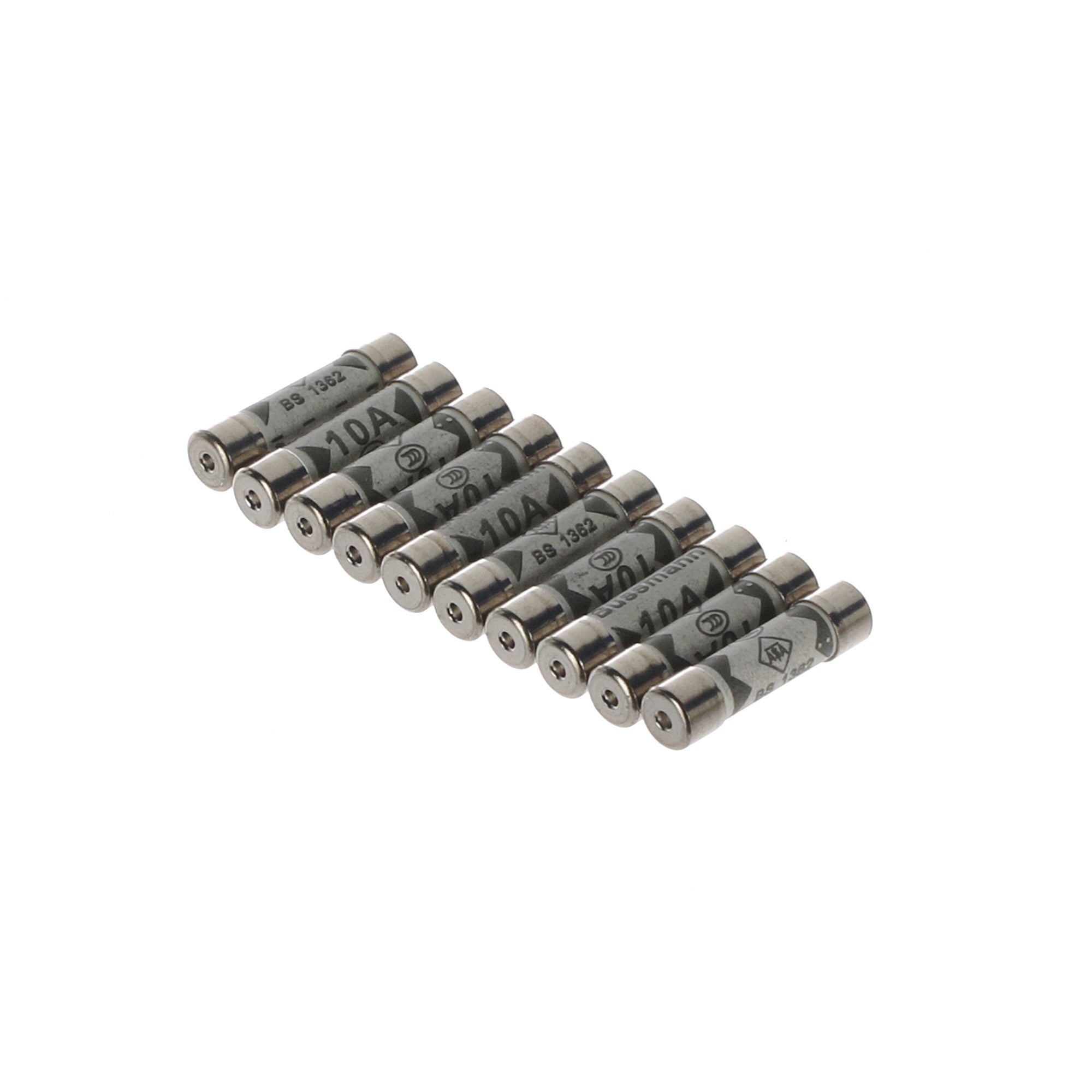 10A Quick Acting Cartridge Fuse 6.3 x 25mm - Commercial Catering Spare (Pack of 10)