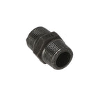 3/4 inch Black Iron Hexagonal Nipple - BSP Gas Pipe Fitting for Commercial Catering