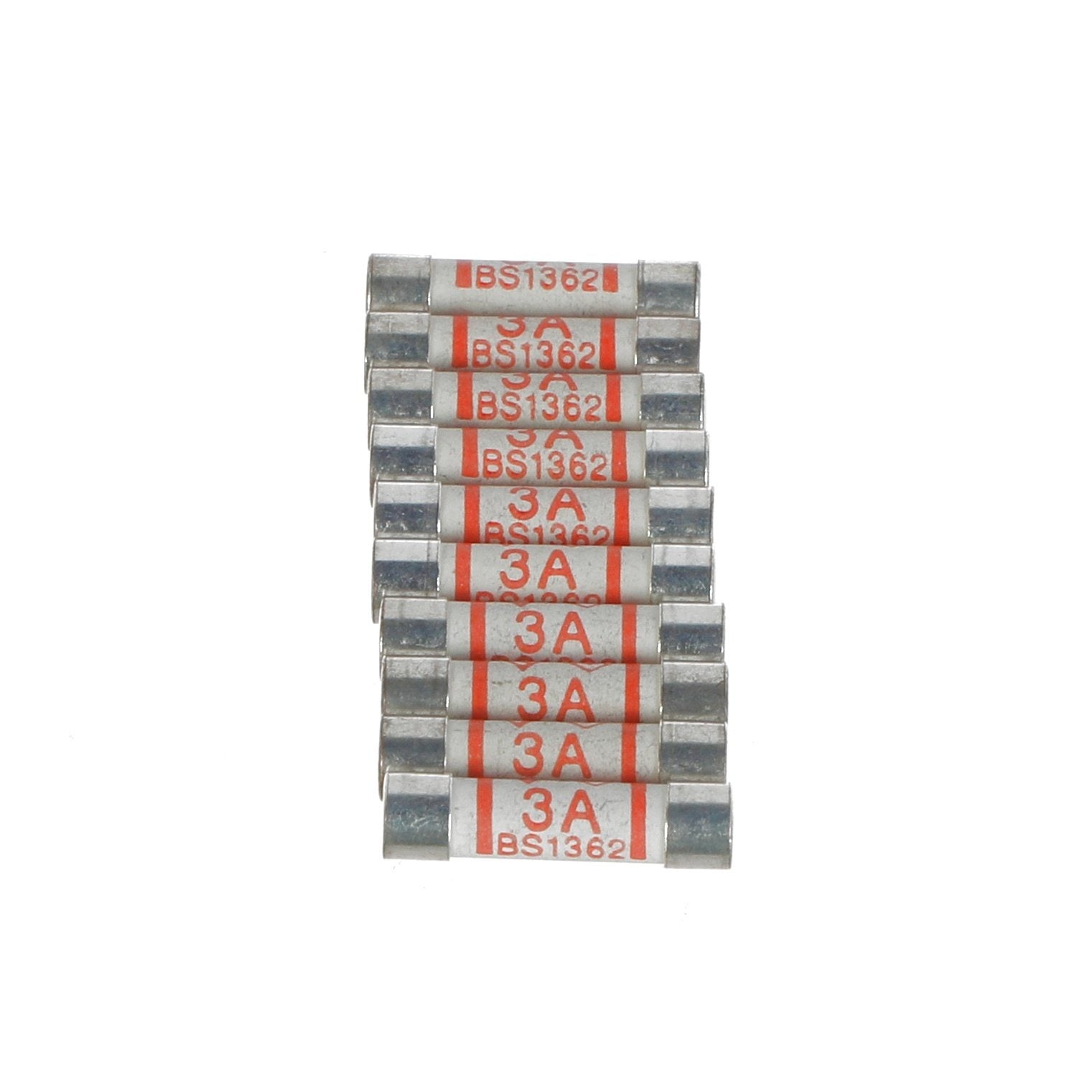 3A Quick Acting Cartridge Fuse 6.3 x 25mm - Commercial Catering Spare (Pack of 10)