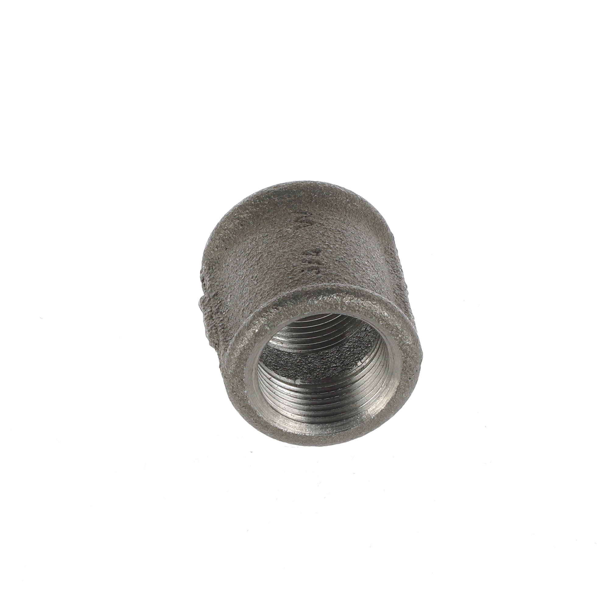 3/4 inch Black Iron Socket Coupler - BSP Gas Pipe Fitting for Commercial Catering