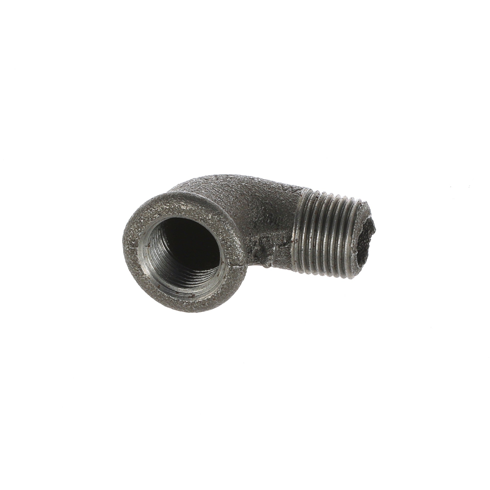 1/2 inch Black Iron 90 Degree Elbow M/F BSP Gas Pipe Fitting for Commercial Catering