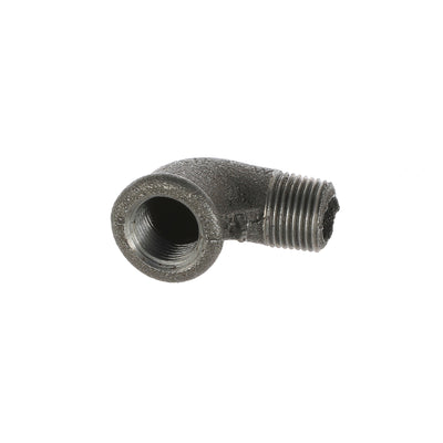 1/2 inch Black Iron 90 Degree Elbow M/F BSP Gas Pipe Fitting for Commercial Catering