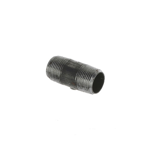 3/4 inch Black Iron Barrel Nipple - BSP Gas Pipe Fitting for Commercial Catering