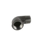 3/4 inch Black Iron 90 Degree Elbow M/F BSP Gas Pipe Fitting for Commercial Catering