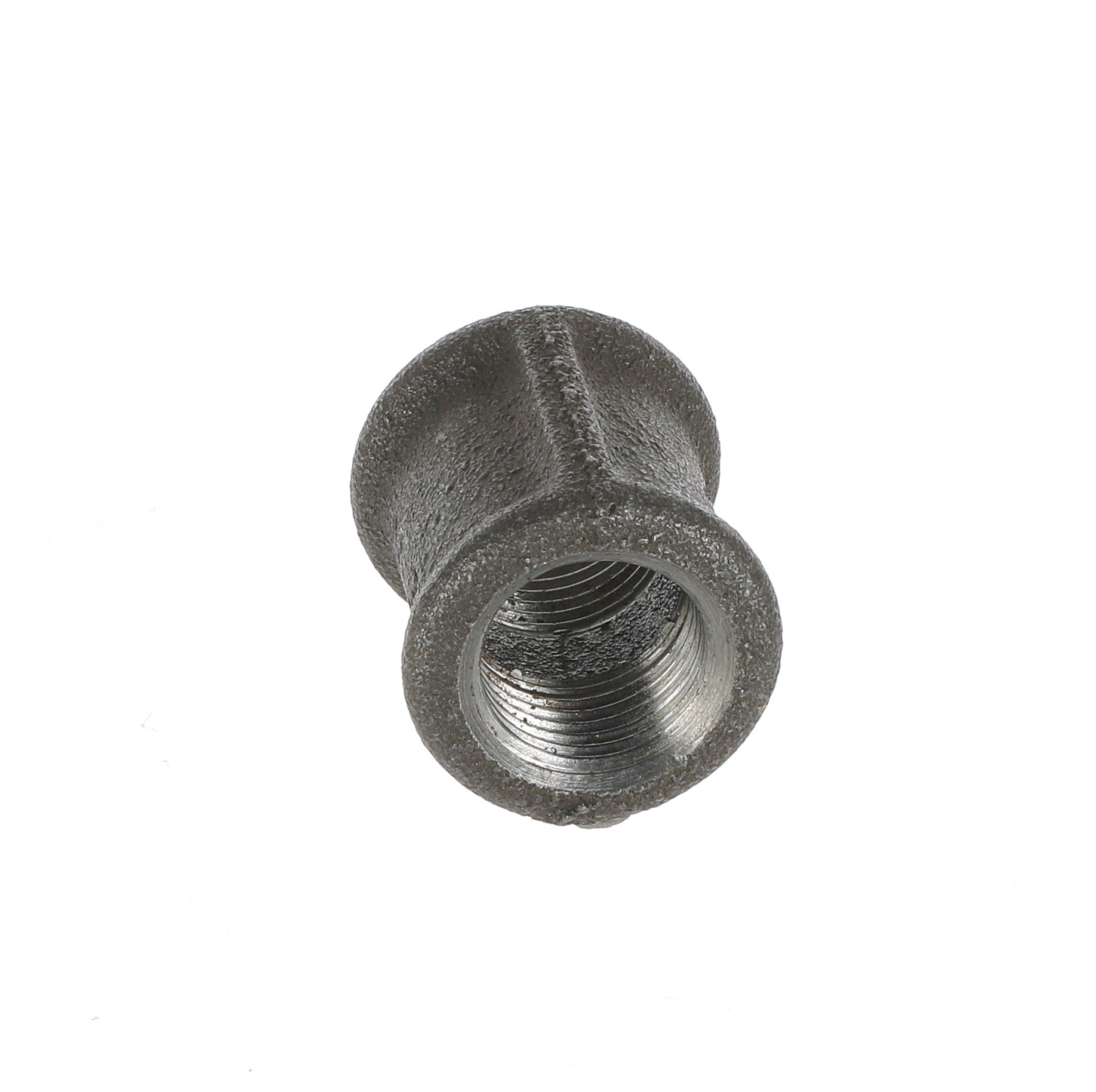 1/2 inch Black Iron Socket Coupler - BSP Gas Pipe Fitting for Commercial Catering