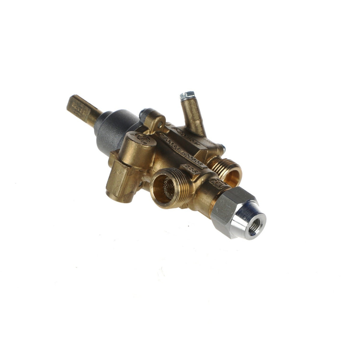 PEL 22S/O Gas Tap Safety Valve - PTVS-1045 with pilot, outlet ø12/10mm, below