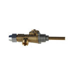 PEL 20S Gas Tap Safety Valve - PTVS-1040 shaft 40/15mm, flat above