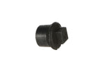 3/4 inch Black Iron Male Plug - BSP Gas Pipe Fitting for Commercial Catering