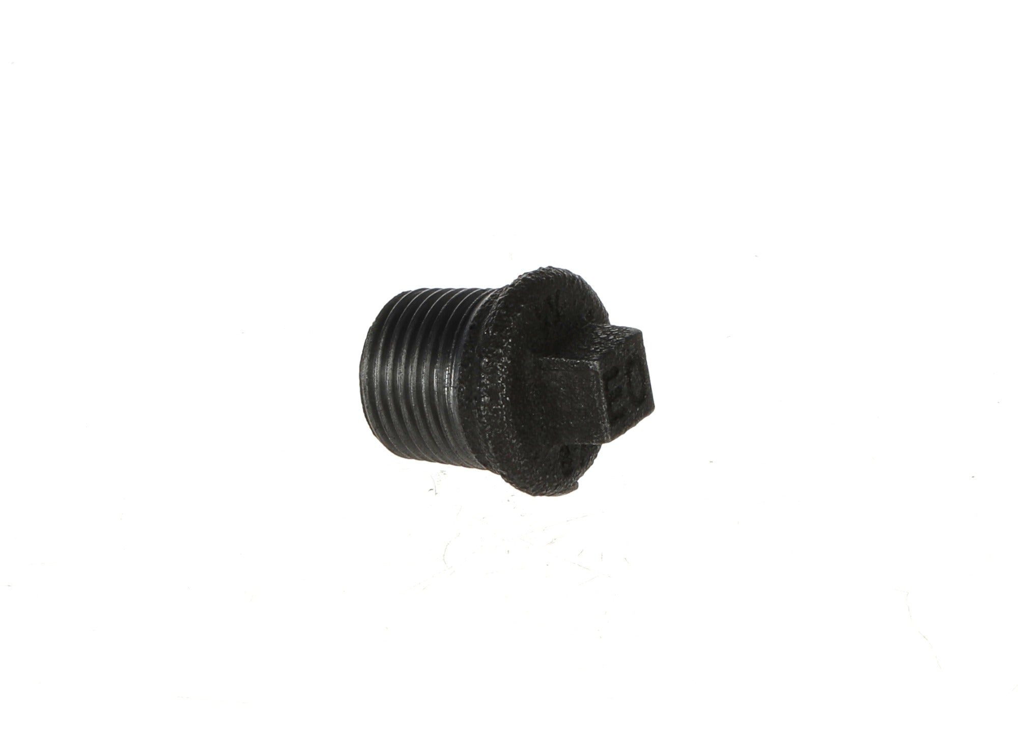 1/2 inch Black Iron Male Plug - BSP Gas Pipe Fitting for Commercial Catering