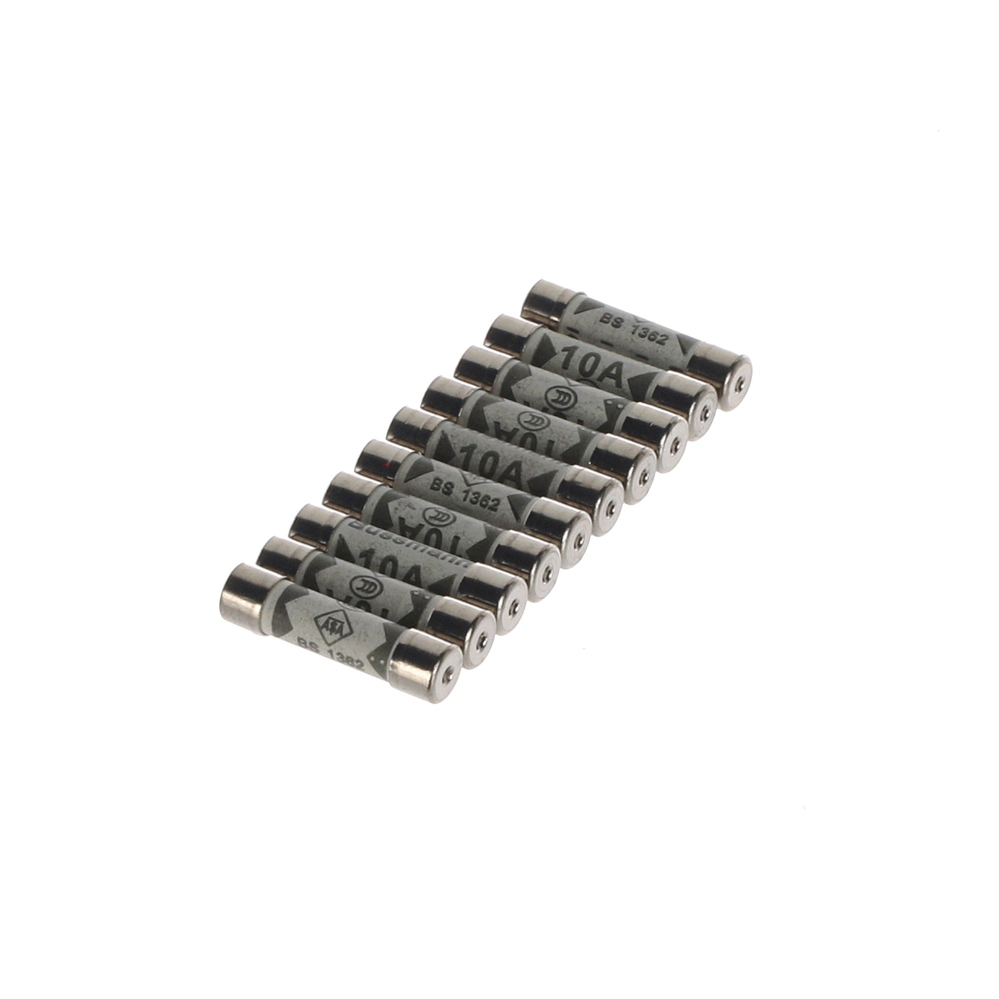 10A Quick Acting Cartridge Fuse 6.3 x 25mm - Commercial Catering Spare (Pack of 10)