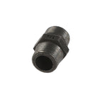 3/4 inch Black Iron Hexagonal Nipple - BSP Gas Pipe Fitting for Commercial Catering