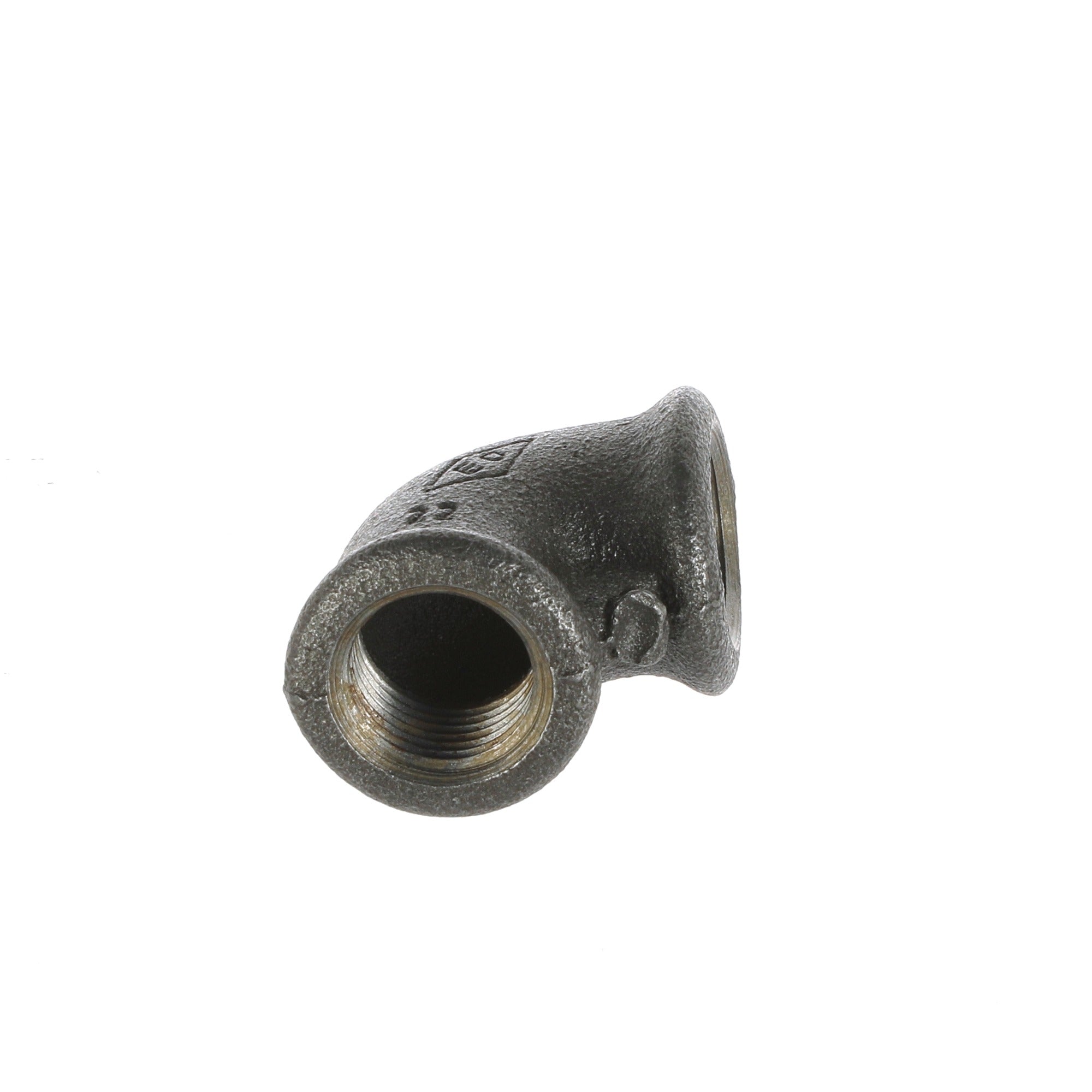 1/2 inch Black Iron 90 Degree Elbow F/F - BSP Gas Pipe Fitting for Commercial Catering