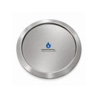 Pizza pan lid stainless steel locking lid for deep pan trays