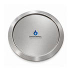 Pizza pan lid stainless steel locking lid for deep pan trays